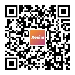 Xesim 微信公众号二维码